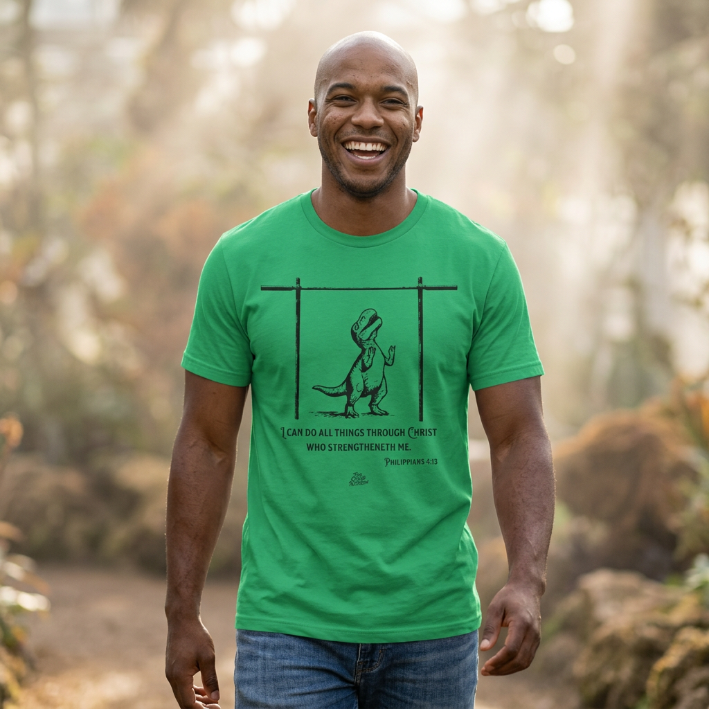 T-Rex can do all things through Christ