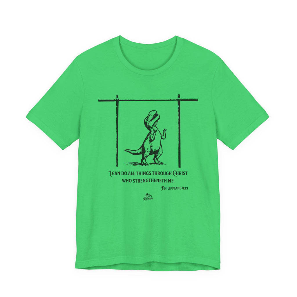 T-Rex can do all things through Christ